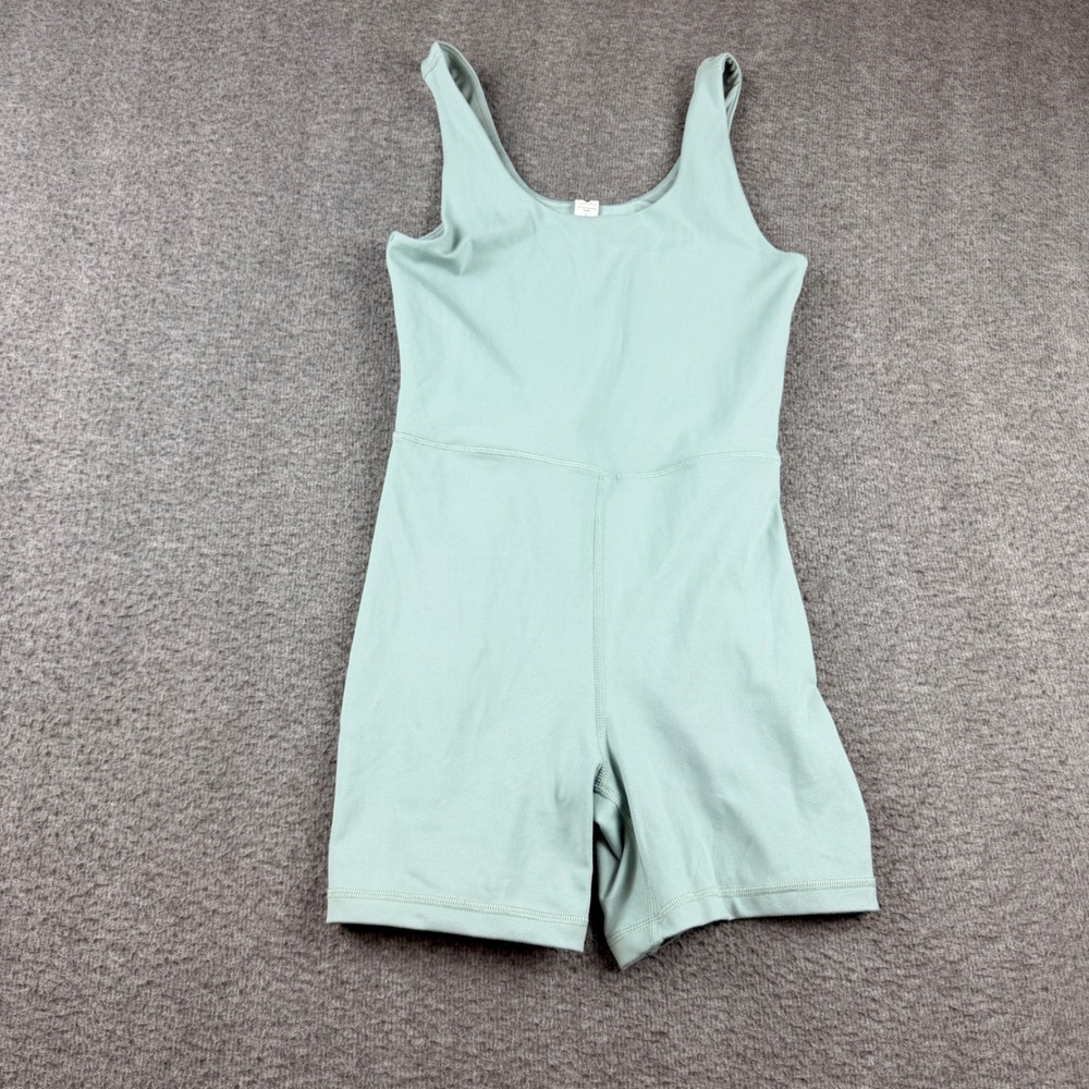 Yogalicious Lux Core‎ Endurance Women's S Romper Sage Green Activewear Bodysuit